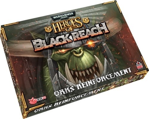Heroes Of Black Reach Board Game: Orks Reinforcement Army Box