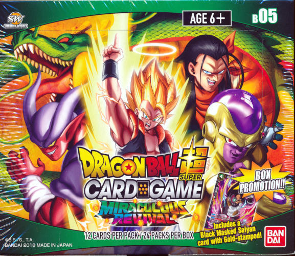 Dragon Ball Super Card Game: Miraculous Revival Booster Box (24 Packs)