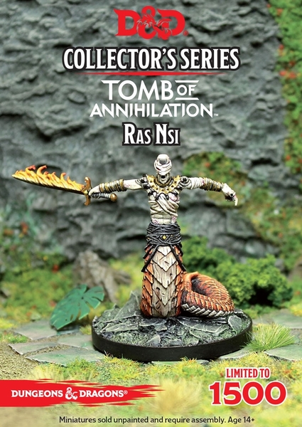 D&D Tomb of Annihilation Limited Edition Ras Nsi Miniature