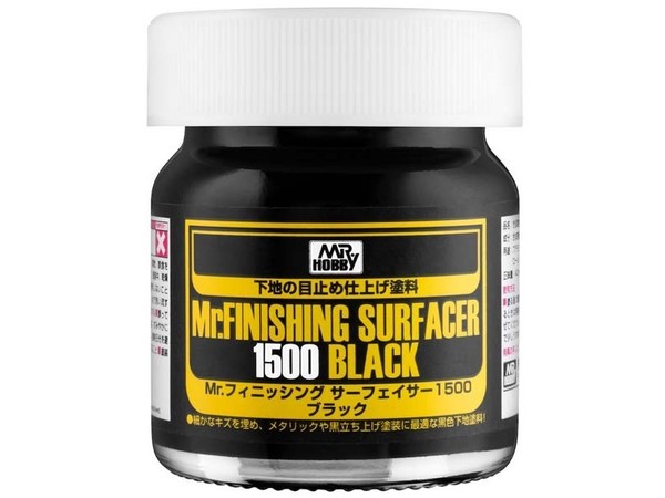 Mr Finishing Surfacer 40ml 1500 Black