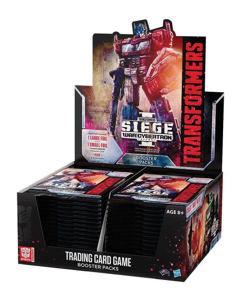 Transformers TCG Booster War for Cybertron Siege- Booster Box