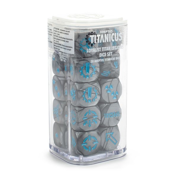 Titanicus Loyalist Titan Legions Dice