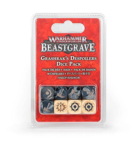 Warhammer Underworlds: Grashrak's Despoilers Dice Pack