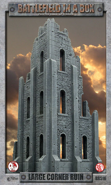 GOTHIC TERRAIN: Large Corner Ruin