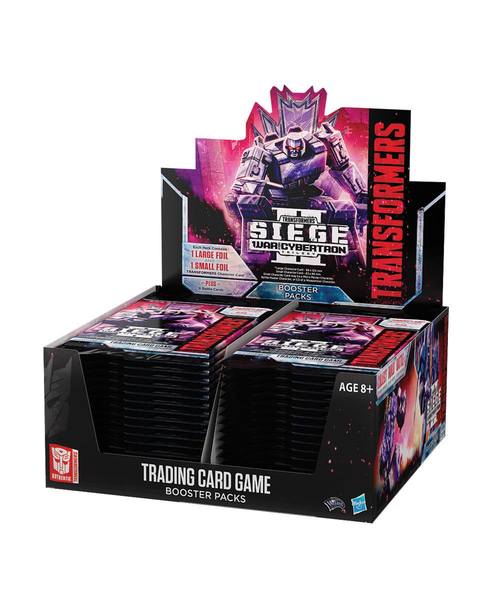 Transformers TCG Booster War for Cybertron Siege II Booster Display (30) english