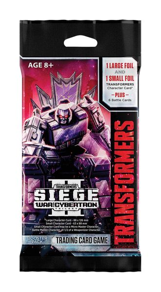 Transformers TCG Booster War for Cybertron Siege II Single Booster