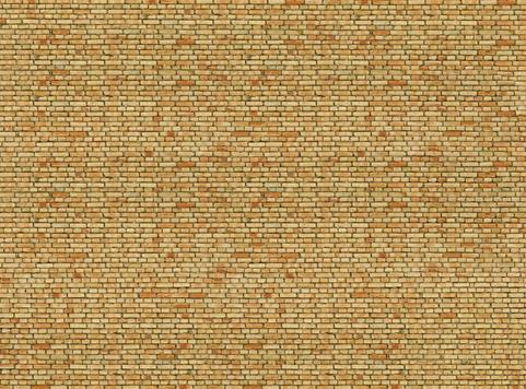 Noch 56613 Yellow Brick 3D Cardboard Sheet 25x12.5cm