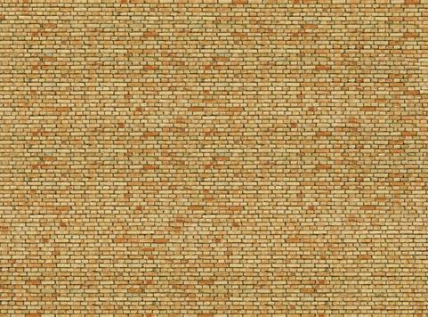Noch 56613 Yellow Brick 3D Cardboard Sheet 25x12.5cm