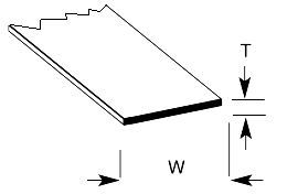 Plastruct SSS-103P (SSS-103P) 0.75mm Styrene Sheet White 300x175mm 5pc