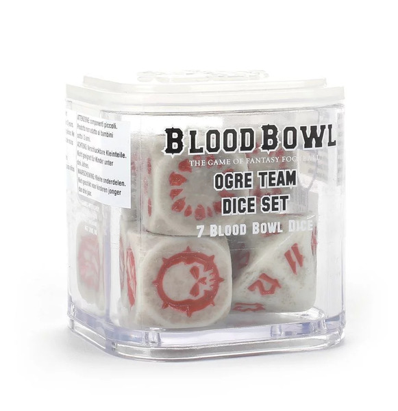 Blood Bowl Ogre Team Dice