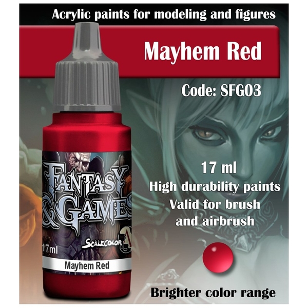 Scale Fantasy Games: Mayhem Red