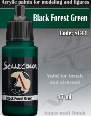 Scale Color: Black Forest Green