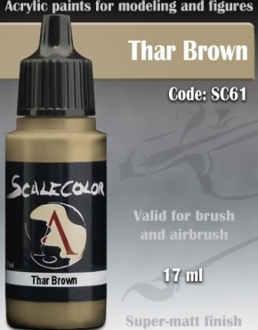 Scale Color: Thar Brown