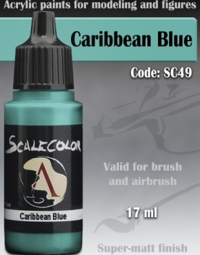 Scale Color: Caribbean Blue