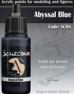 Scale Color: Abyssal Blue