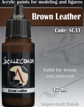 Scale Color: Brown Leather