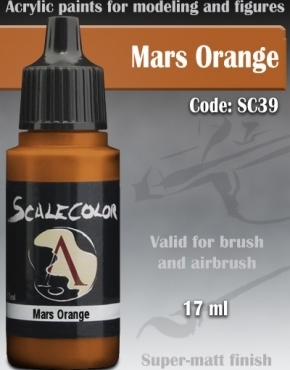 Scale Color: Mars Orange