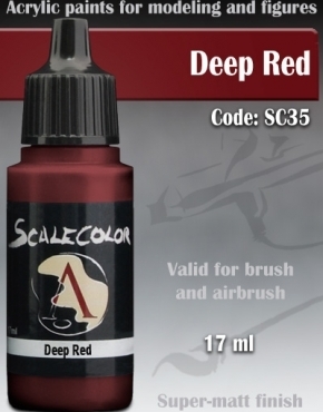 Scale Color: Deep Red