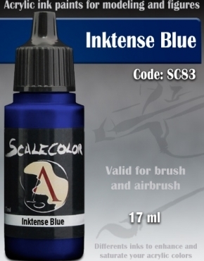 Scale Color: Inktense Blue