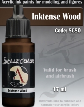 Scale Color: Inktense Wood