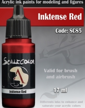 Scale Color: Inktense Red