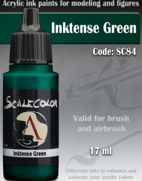 Scale Color: Inktense Green