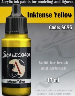 Scale Color: Inktense Yellow