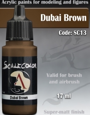 Scale Color: Dubai Brown