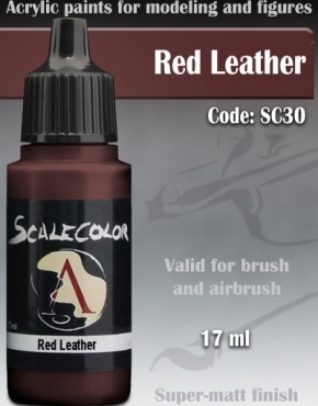 Scale Color: Red Leather