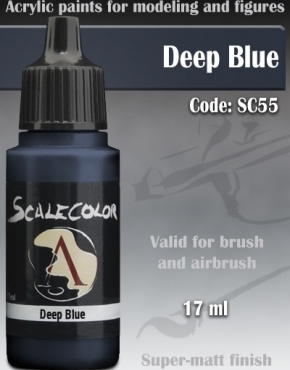 Scale Color: Deep Blue