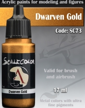 Scale Color: Dwarven Gold