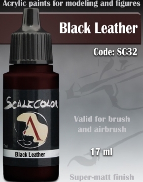 Scale Color: Black Leather