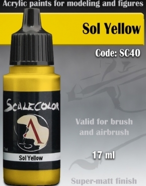 Scale Color: Sol Yellow
