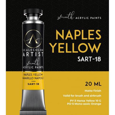 Yellow Naples 20ml Tube - Scale Artist