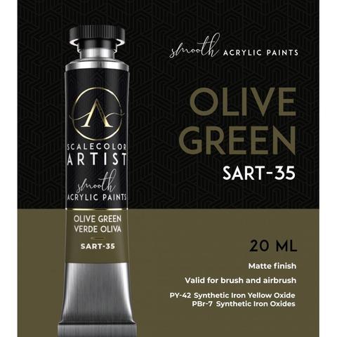 Olive Green 20ml Tube - Scale Artist