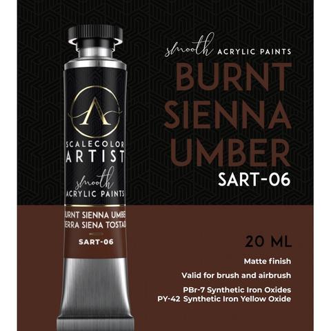 Burnt Sienna Umber 20ml Tube - Scale Artist
