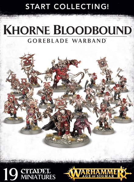 Start Collecting! Khorne Bloodbound - Goreblade Warband
