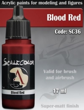 Scale Color: Blood Red