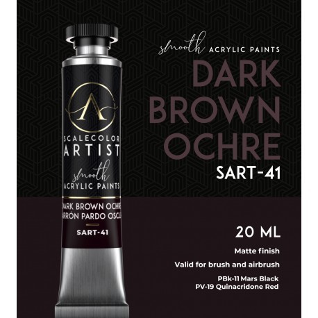 Scale Artist - Dark Brown Ochre 20ml Tube