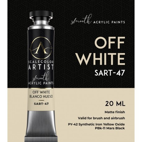 Off White 20ml Tube - Scale Artist