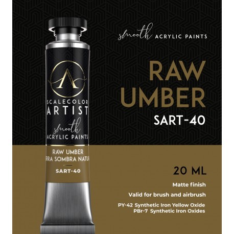 Raw Umber 20ml Tube - Scale Artist