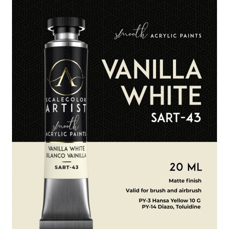 Scale Artist - Vanilla White 20ml Tube