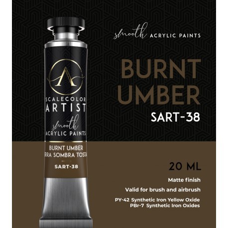 Burnt Umber 20ml Tube - Scale Artist