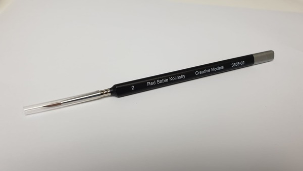Kolinsky Sable Triangular brush Size 02