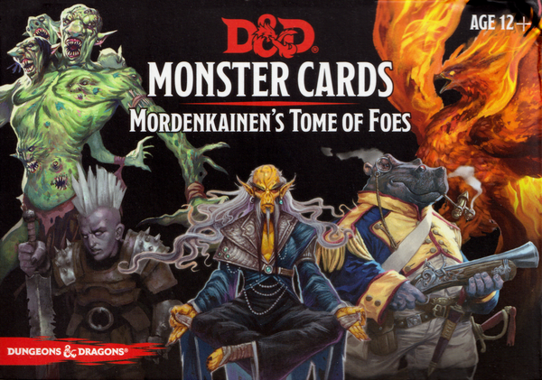 Monster Cards: Mordenkainen's Tome of Foes (D&D 5e)