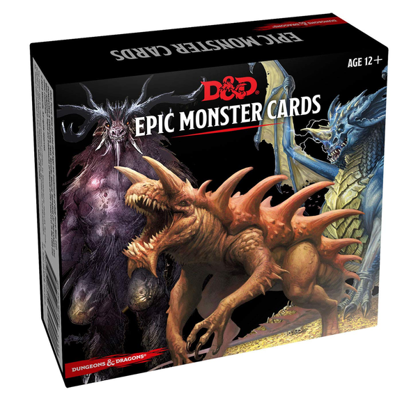 Monster Cards: Epic Monsters (D&D 5e)