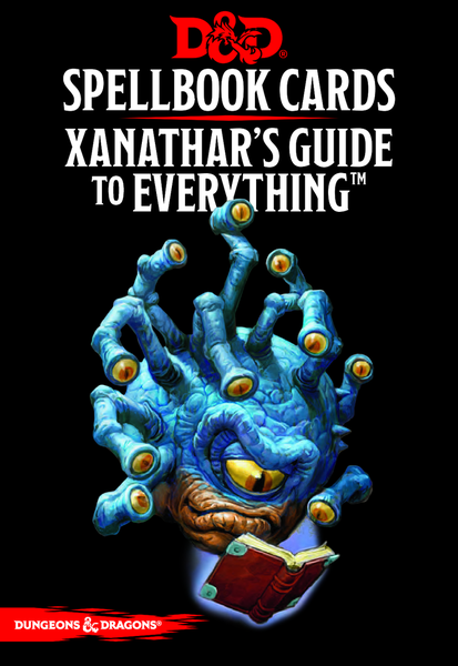 Spellbook Cards: Xanathar's Guide (D&D 5e)
