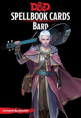 Spellbook Cards: Bard (D&D 5e)