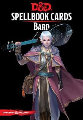 Dungeons & Dragons 5th Edition: Spellbook Cards - Bard