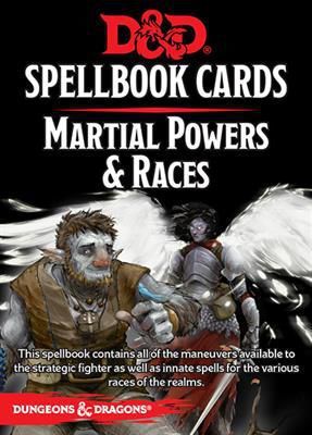 Dungeons & Dragons 5th Edition: Spellbook Cards - Martial Powers & Races
